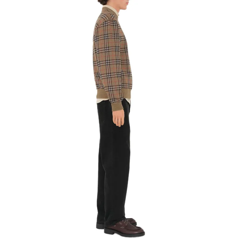 Burberry Vintage Check Crewneck Jumper-3