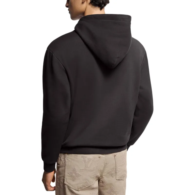Lv Pearl Embellished Hoodie-3