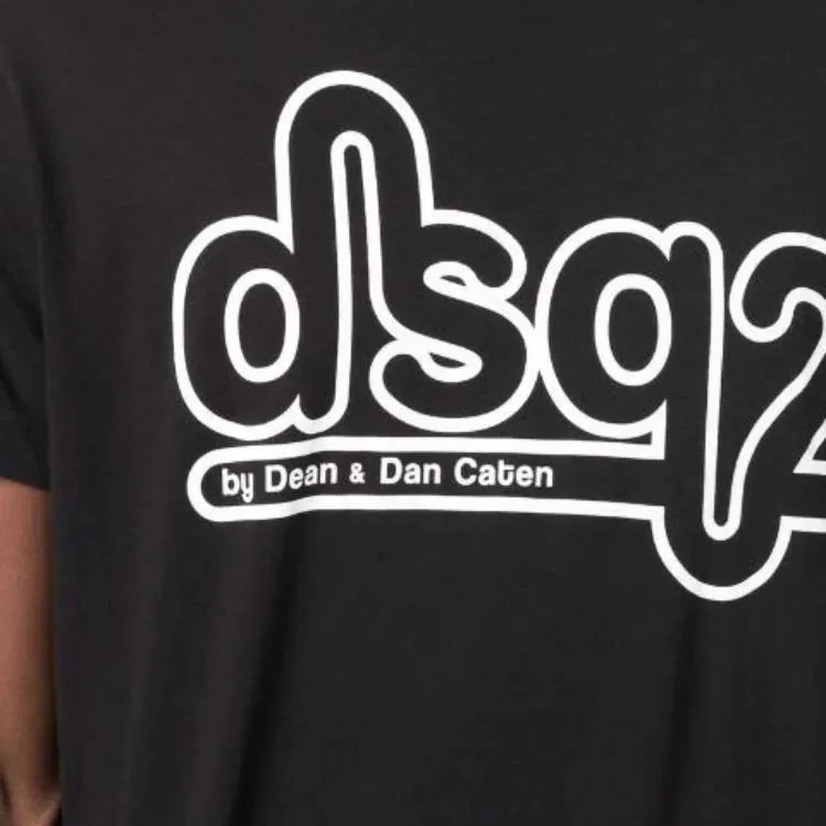 Dsquared2 Cigarette Fit Bubble Dsq2 Logo T Shirt-4