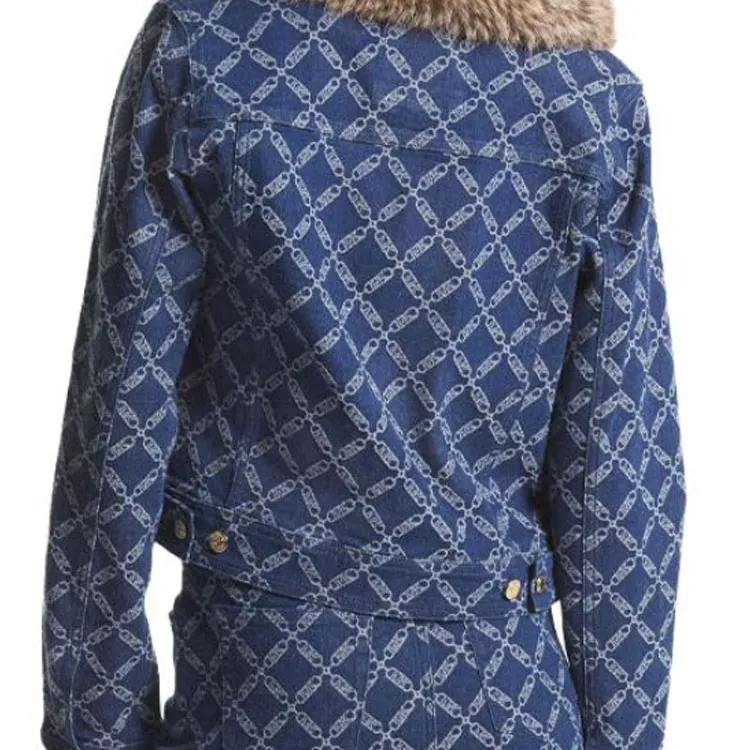 MICHAEL KORS Denim Jacket Women's Blue-3