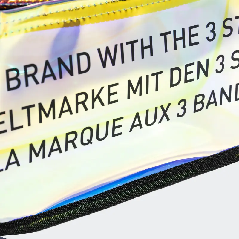 Adidas Originals Polyurethane Sports Bag Toiletry Bag Unisex Transparent-5