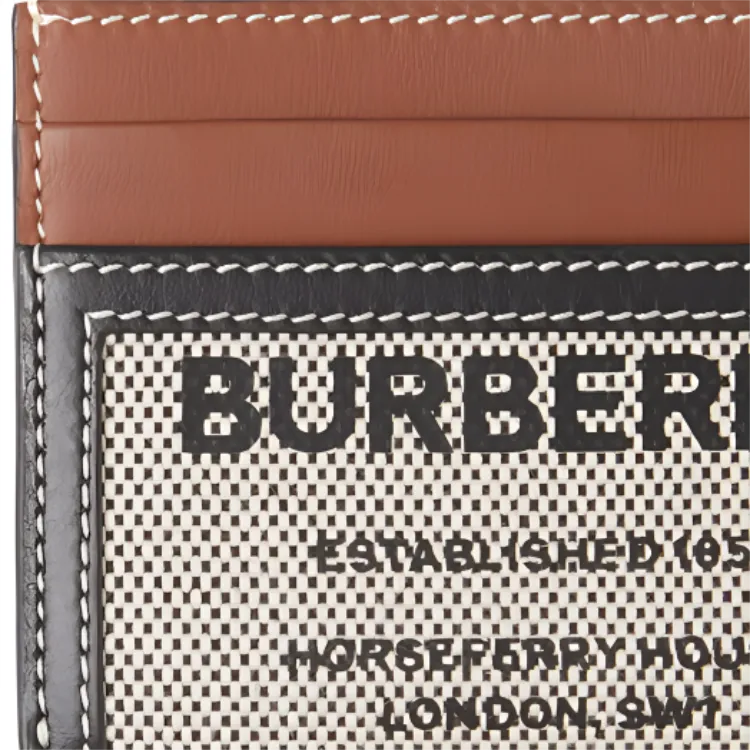 Burberry Horseferry Card Case Tan/Black-4