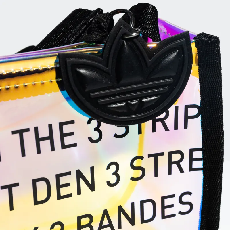 Adidas Originals Polyurethane Sports Bag Toiletry Bag Unisex Transparent-4