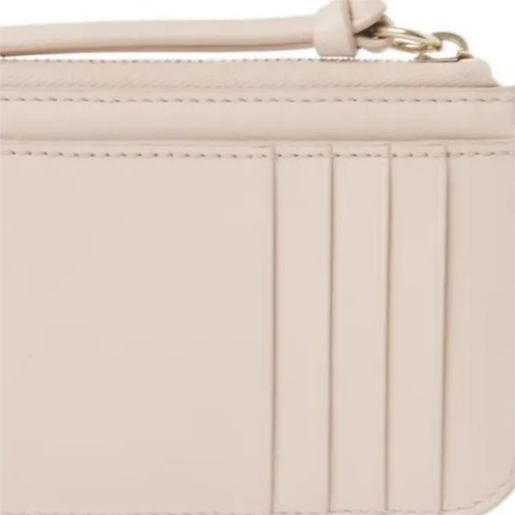 Chloe Calfskin Wallet Small Size Women's Pink-4