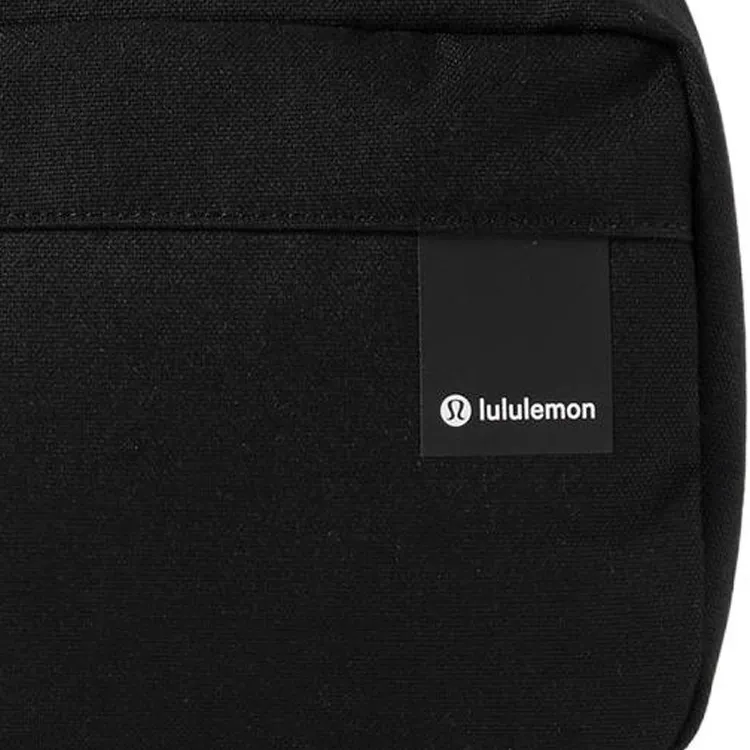 Lululemon Recycled Polyester Toiletry Bag, Storage Bag Unisex Black-2