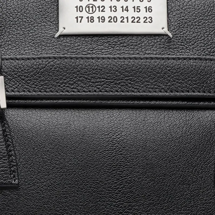 Maison Margiela Logo Patch Zipped Backpack-4