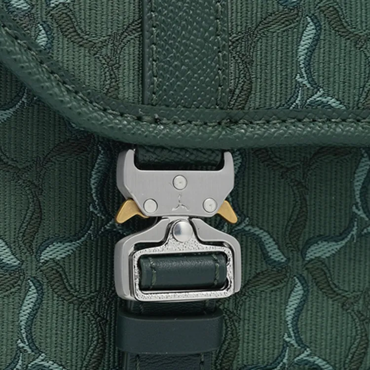 LI-NING 1990 Classic Collection Cow Leather Shoulder Bag Crossbody Bag Regular Unisex Spruce Green-5