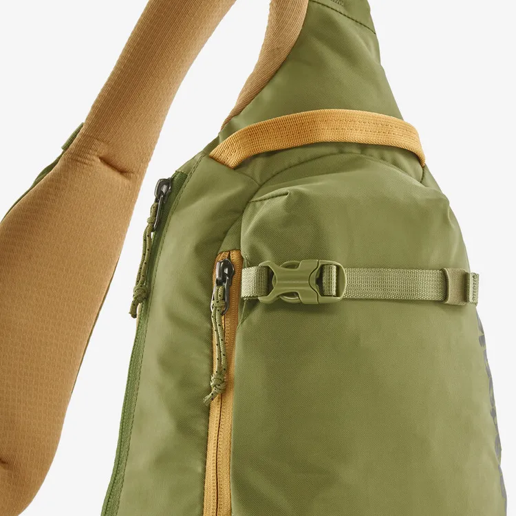 Patagonia Recycled Polyester Shoulder Bag Regular Unisex Green-4