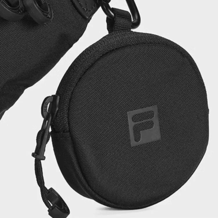 FILA Fabric Fanny Pack Extra Small Men's Jet Black-5