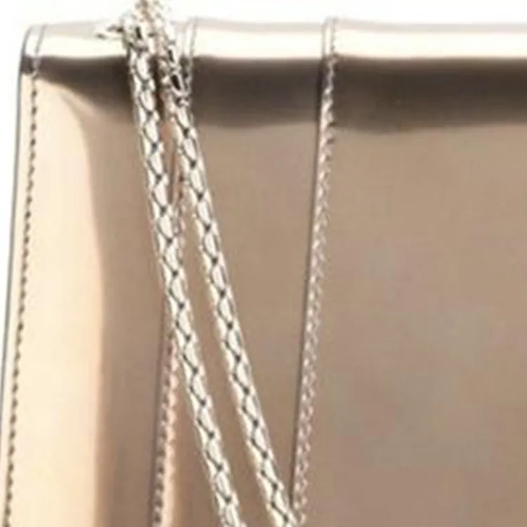BVLGARI Serpenti Forever Cow Leather Chain Bag Crossbody Bag Shoulder Bag Women's Light Gold-4