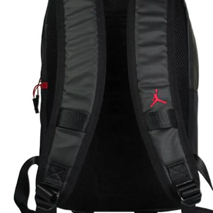 Jordan Polyester Backpack Regular Unisex Black-3