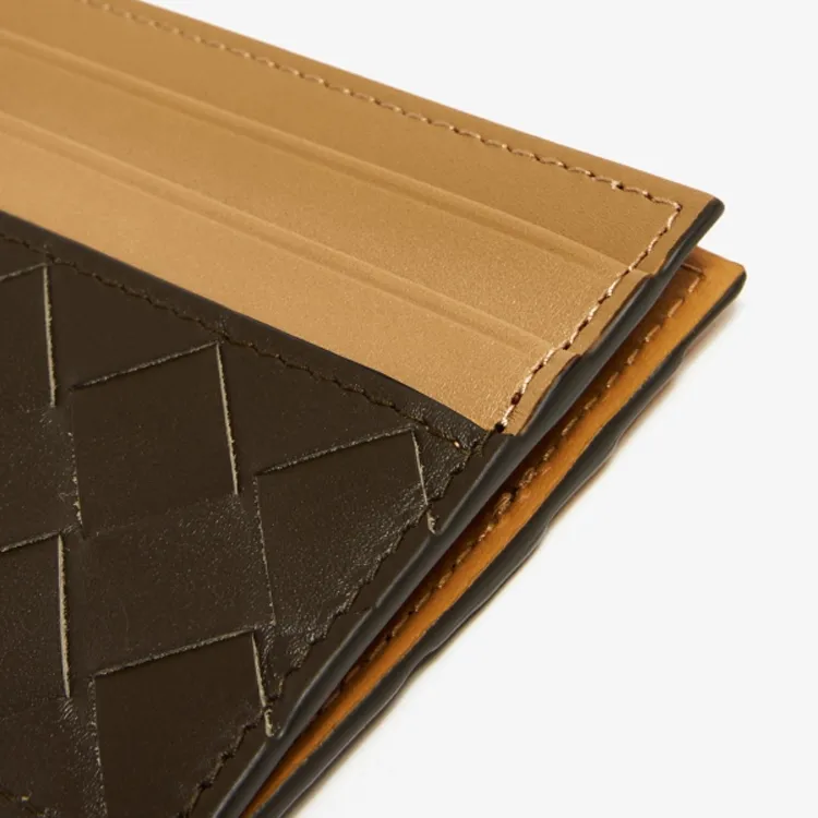 Bottega Veneta Intrecciato Two Toned Card Holder-4
