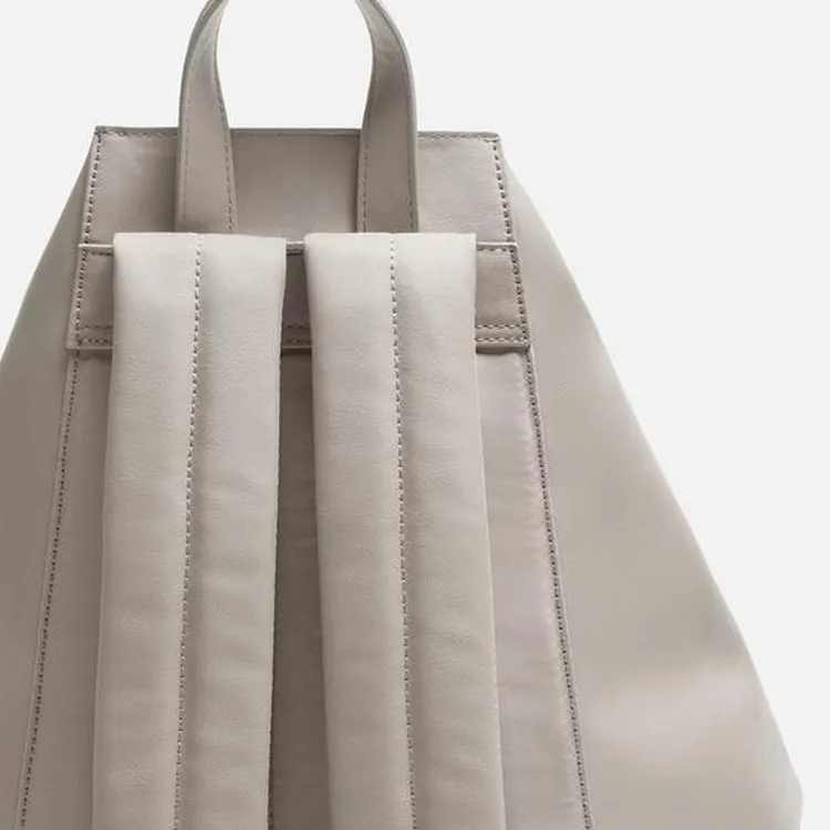ZARA Polyester Backpack Unisex Gray-4