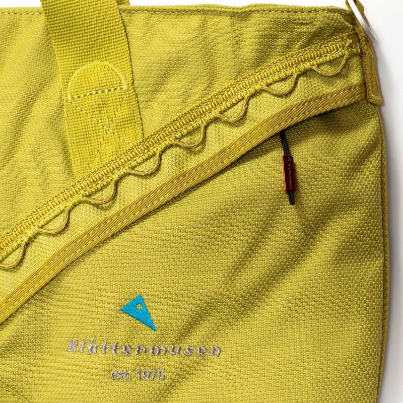 KLATTERMUSEN Recycled Material Polyamide Polyurethane PU Shoulder Bag Crossbody Bag Handbag Regular Unisex Yellow Green-3