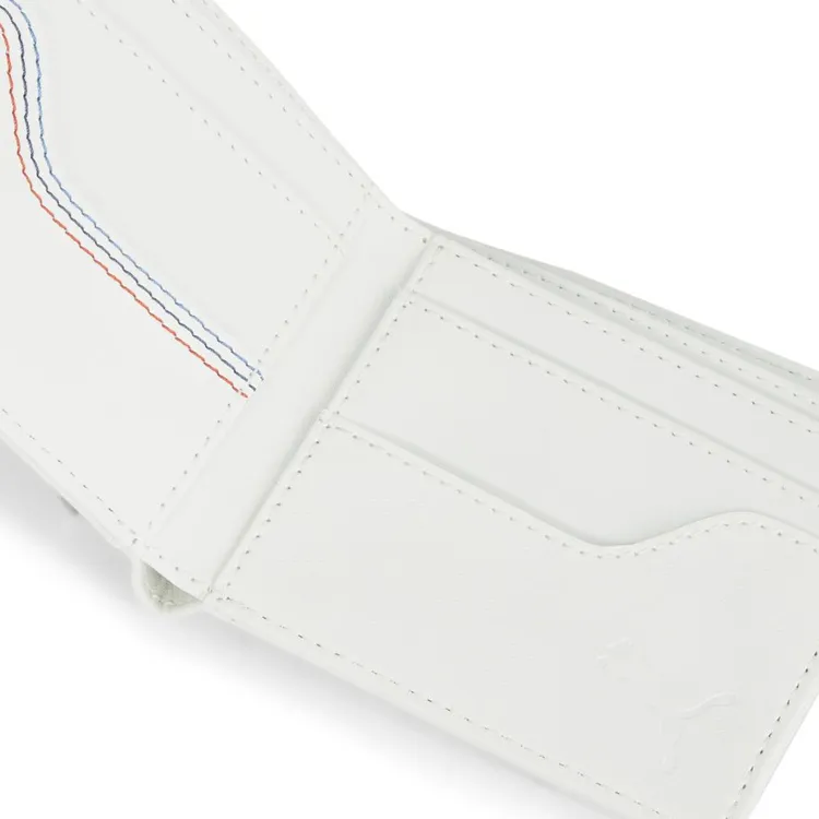 PUMA BMW Series PU Wallet Unisex White-4