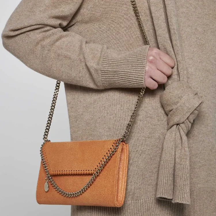 Stella McCartney Falabella Chain Linked Mini Crossbody Bag-4