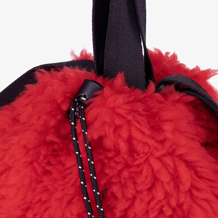 THE NORTH FACE Polyester Bucket Bags Handbags Mini Women's Red-3