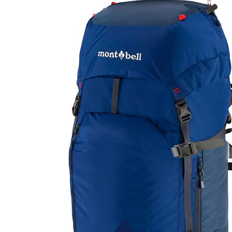 MONTBELL Mountaineering Outdoor Bag Nylon 80L Royal Blue Unisex-2