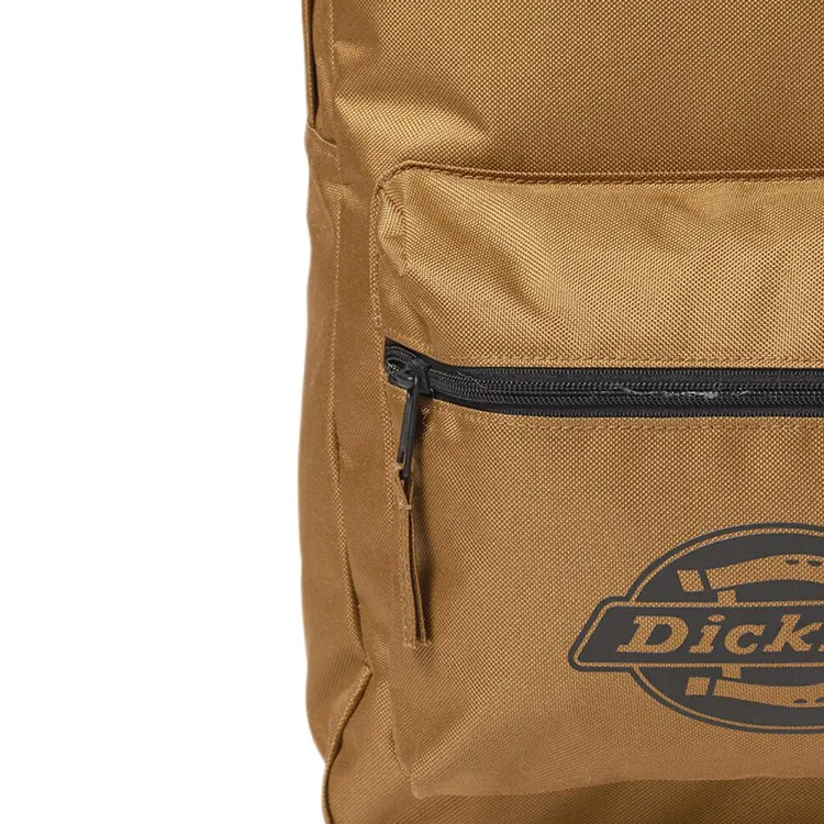 Dickies Polyester Backpack Unisex Brown Duck Color-4