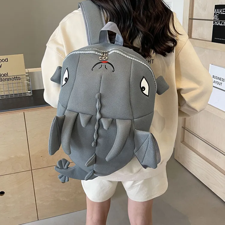 H YXIANG Fabric Backpack Unisex Multicolor-4