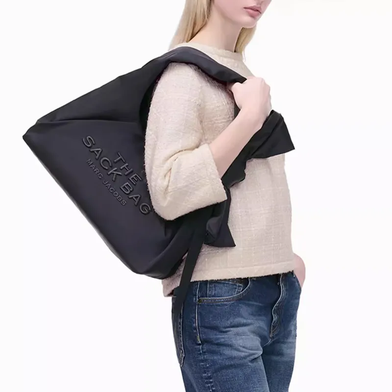 MARC JACOBS The Bow Nylon Sack Bag-3
