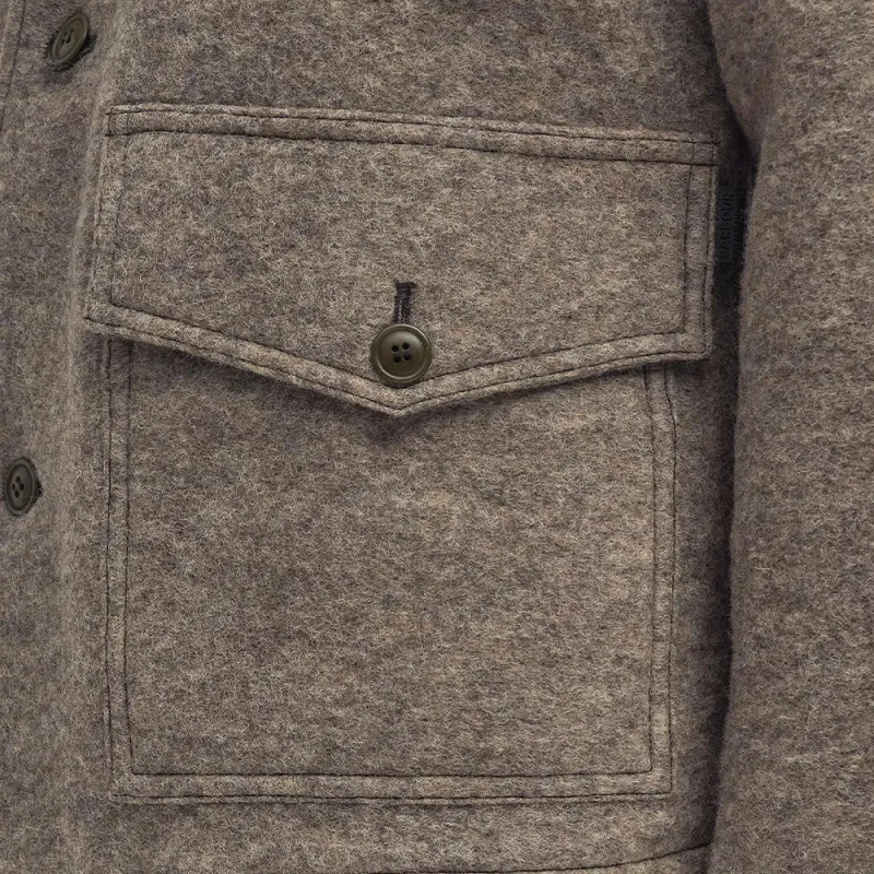 BARBOUR FW24 Jackets Coats Men's Light Brown-5