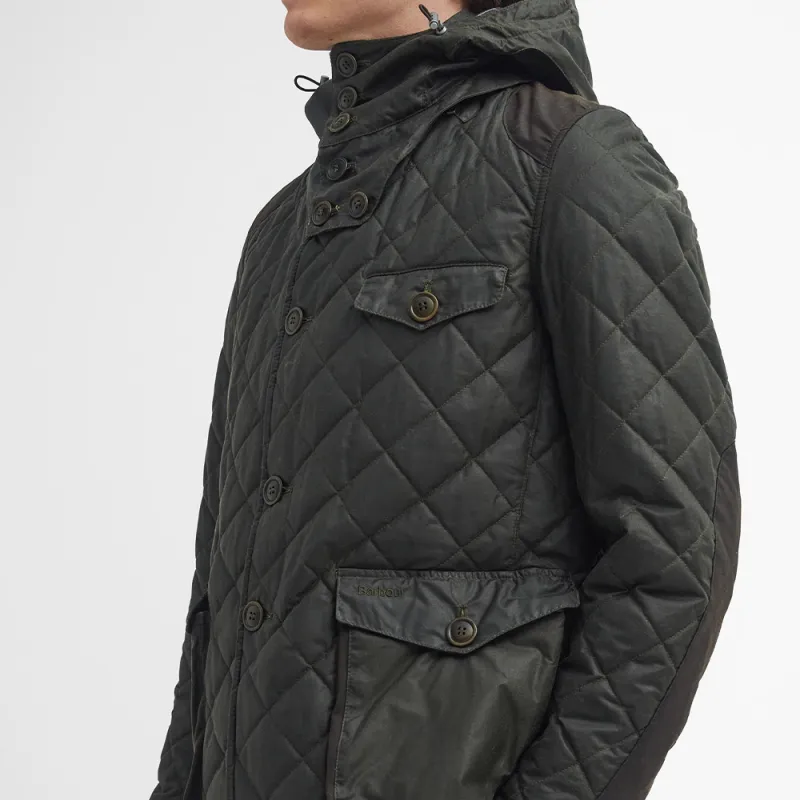 BARBOUR X To Ki To Quilted Button Up Jacket-3