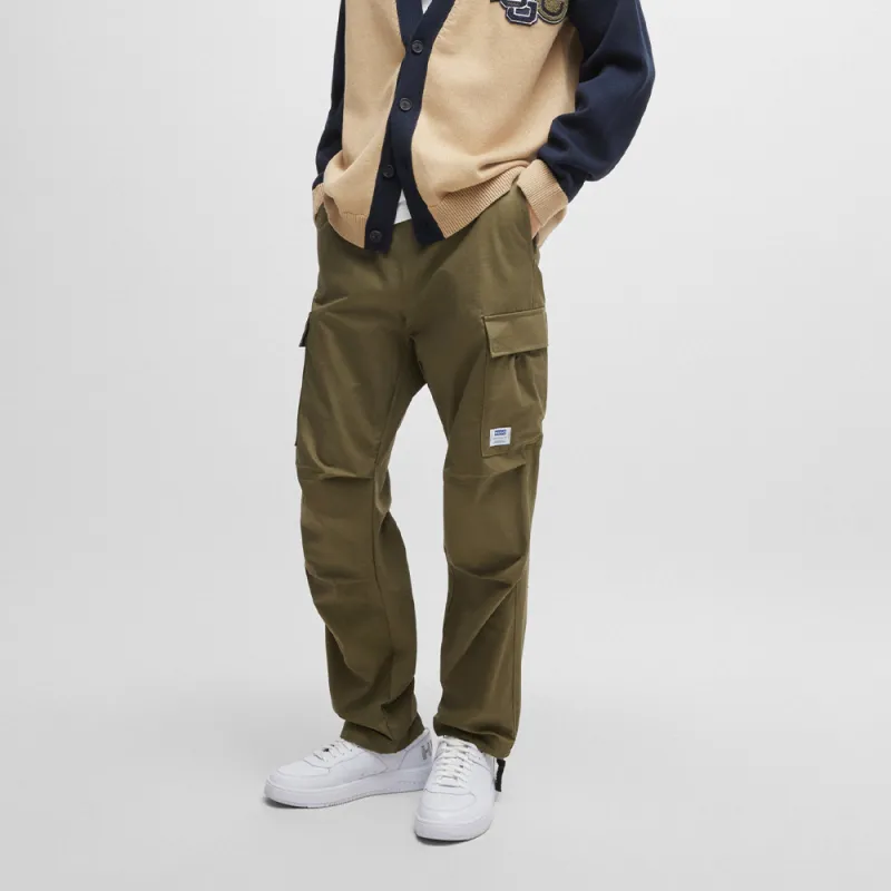 HUGO BOSS FW24 Cargo Pants Men's Khaki-4