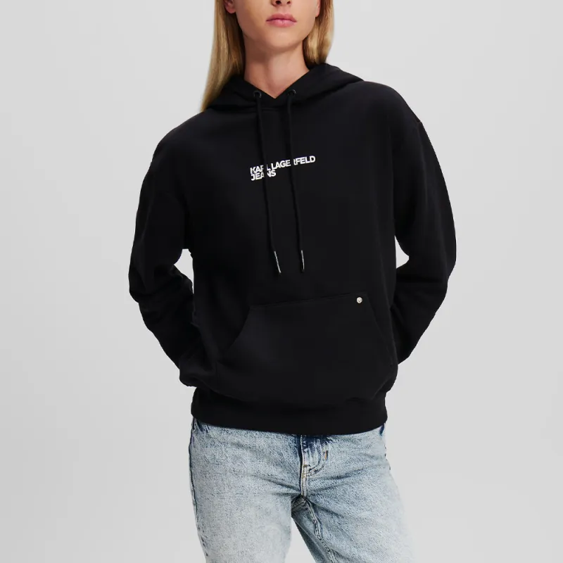 KARL LAGERFELD / Karl Lagerfeld Jeans Face print Hoodie-1
