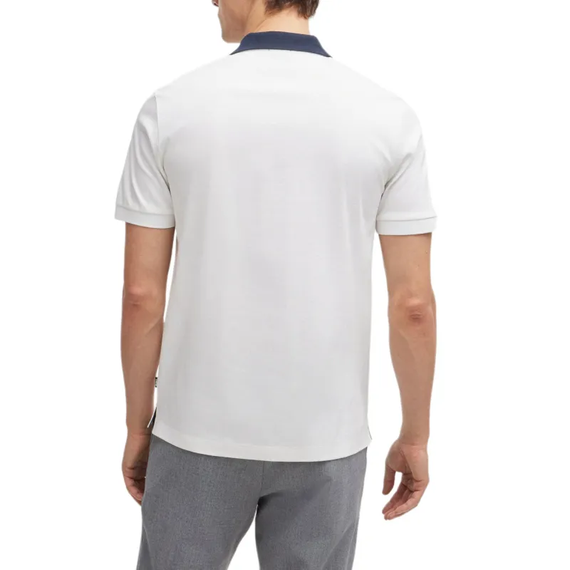 HUGO BOSS Contrasting collar Polo Shirt-3