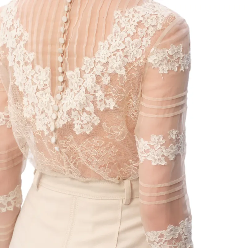 Valentino FW24 Shirt Women's Cream-7