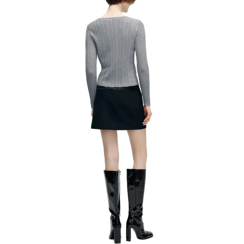 KARL LAGERFELD FW24 Knitwear Women's Gray-2