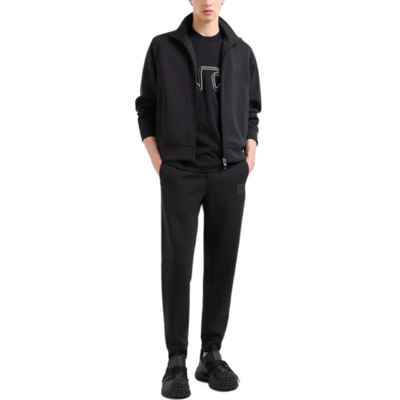 EMPORIO ARMANI Logo appliqué Tracksuit-3