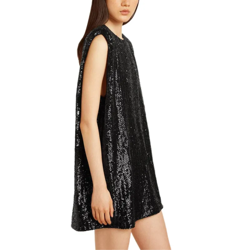 Golden Goose Sequin Embellished Mini Dress-1