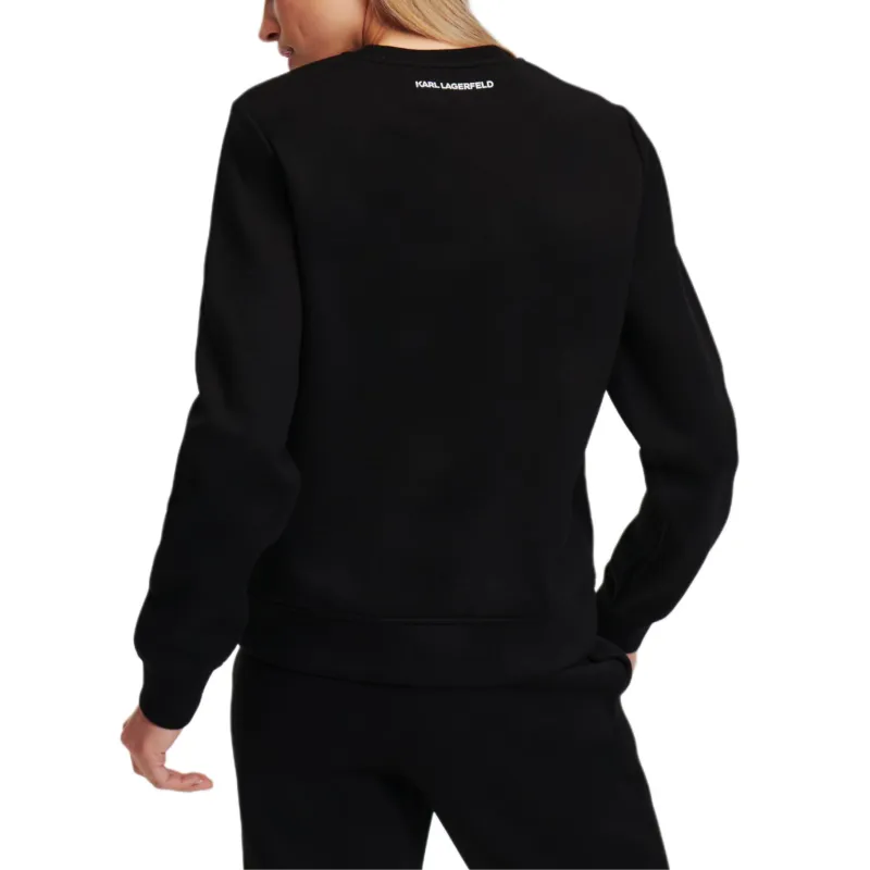 KARL LAGERFELD / Karl Lagerfeld Jeans Signature Embroidered Sweatshirt-1