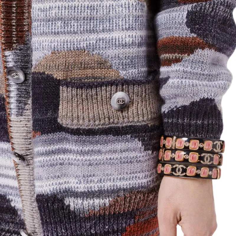 CHANEL FW24 Knitwear Women's Blue-2
