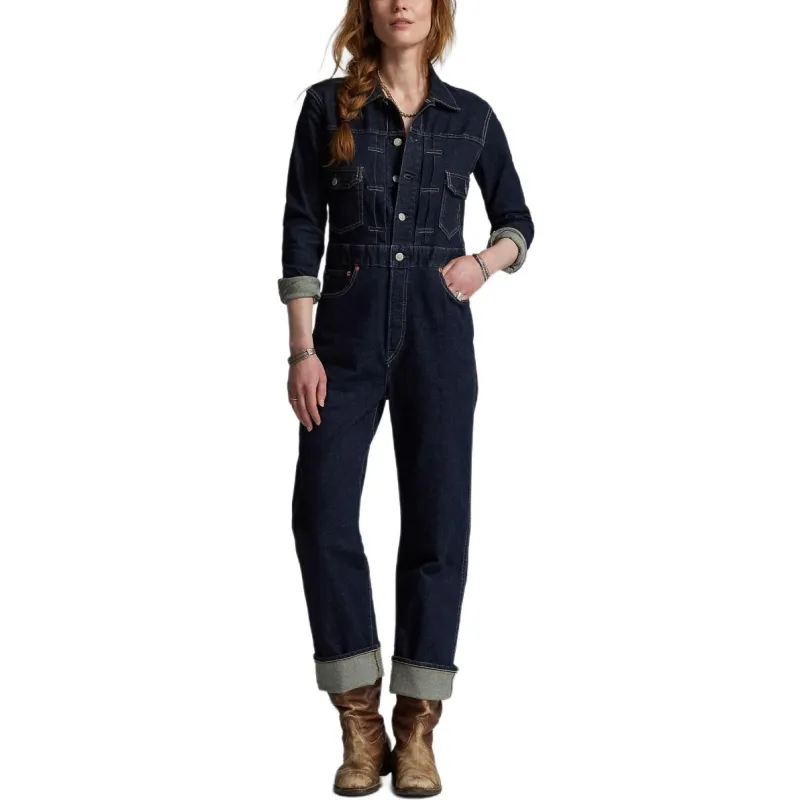 Polo Ralph Lauren FW24 Jumpsuit Women's Dark Blue-2