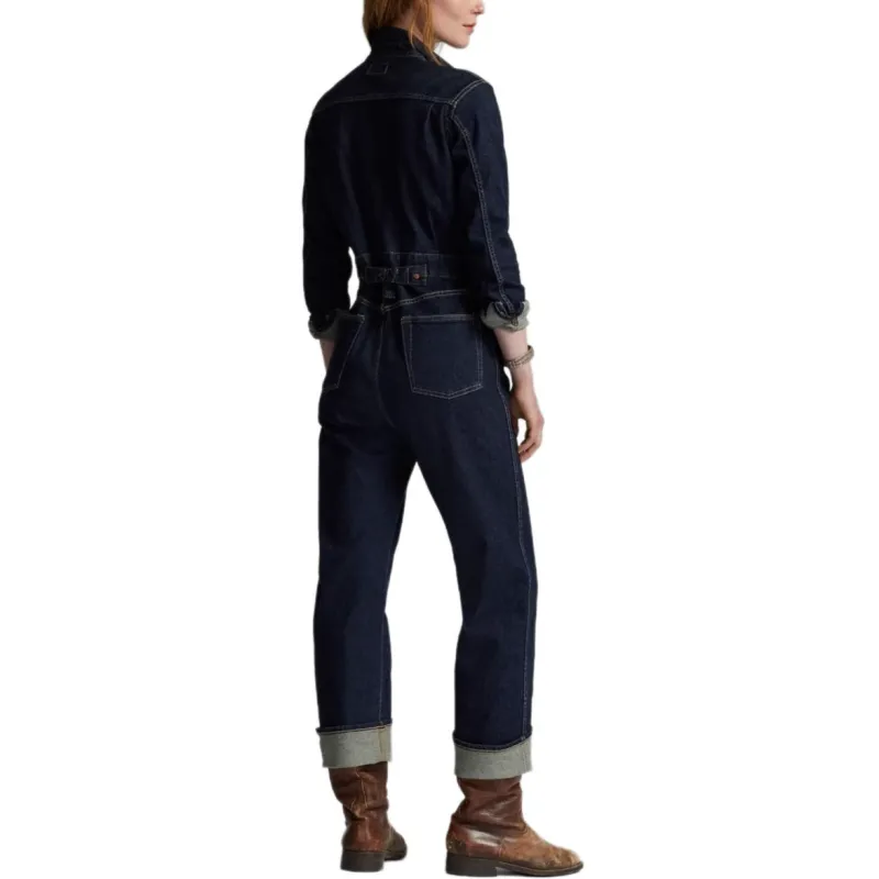 Polo Ralph Lauren FW24 Jumpsuit Women's Dark Blue-3