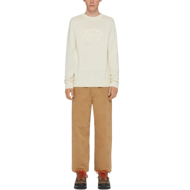 Givenchy Logo Embroidered Knit Sweater-1