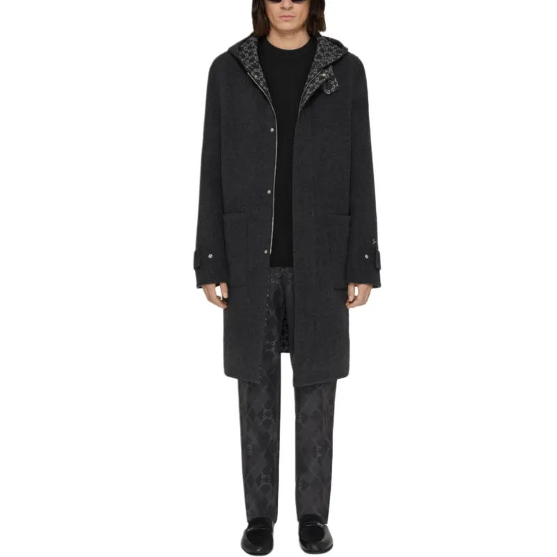 GIVENCHY FW24 Coats Men's Black-1