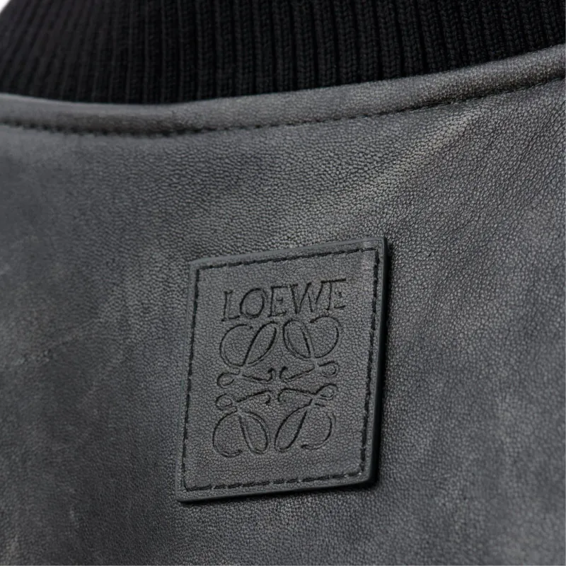 LOEWE FW24 Jackets Coats Men's Black-3