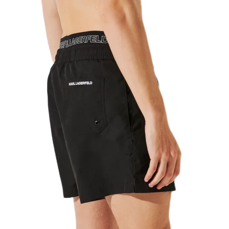 KARL LAGERFELD / Karl Lagerfeld Jeans Ikon Swim Shorts-2