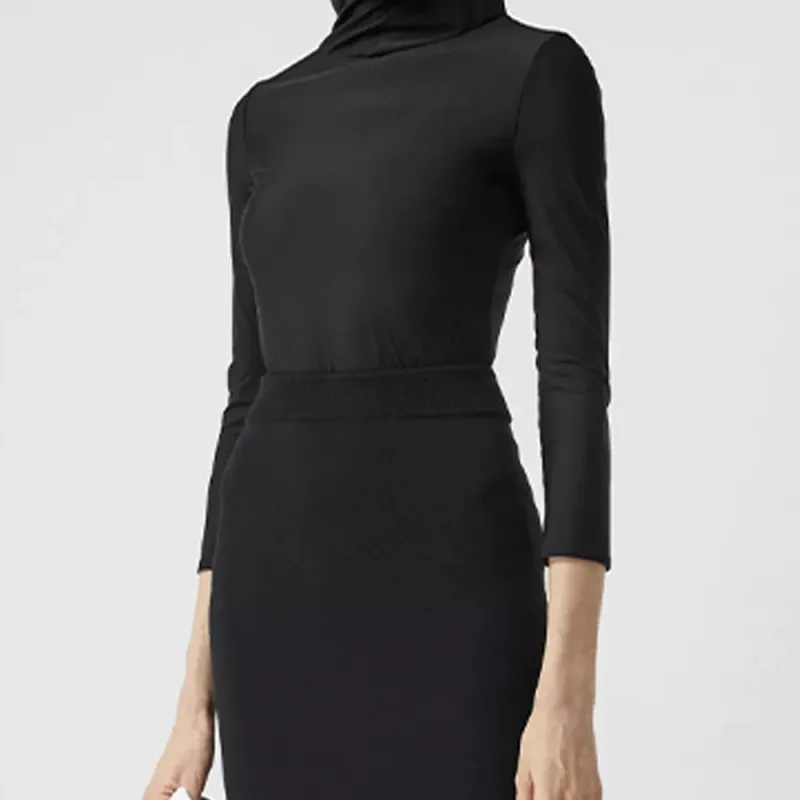 Burberry Sweatshirts Women's Black-5
