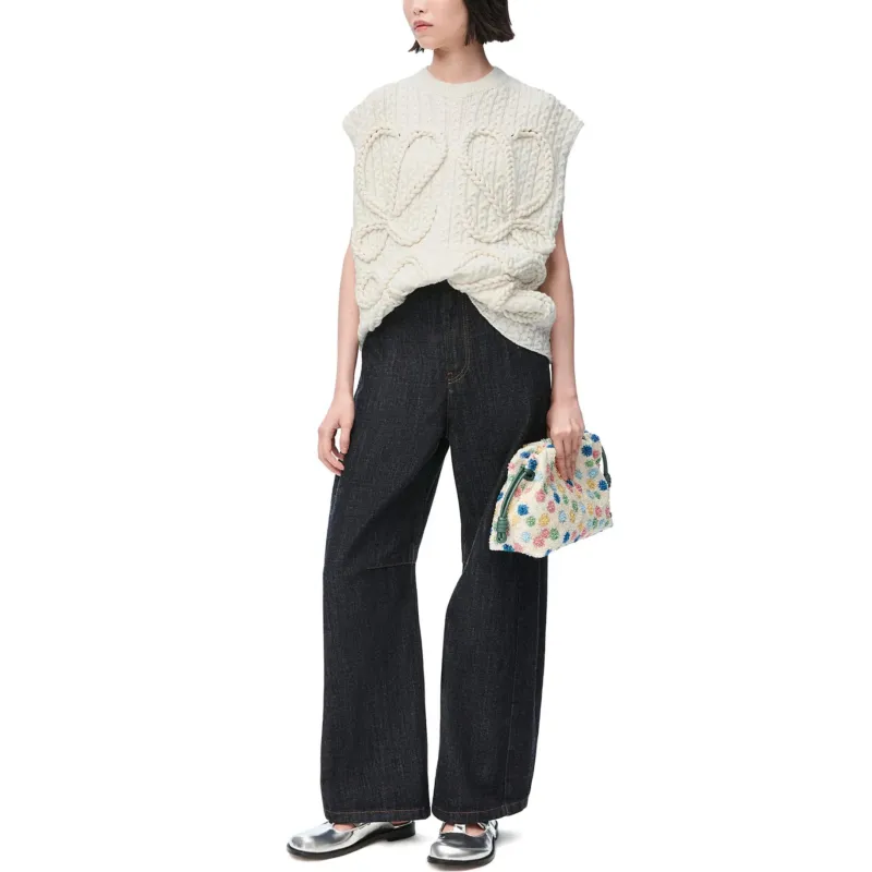 LOEWE Anagram Vest 'White'-3
