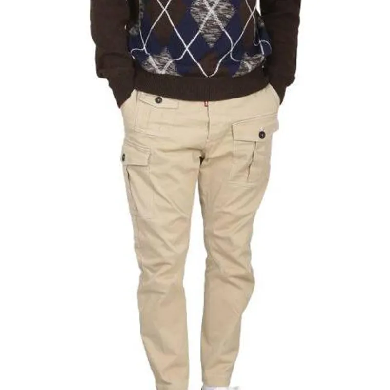 DSQUARED 2 Argyle Crewneck Knitted Jumper-2