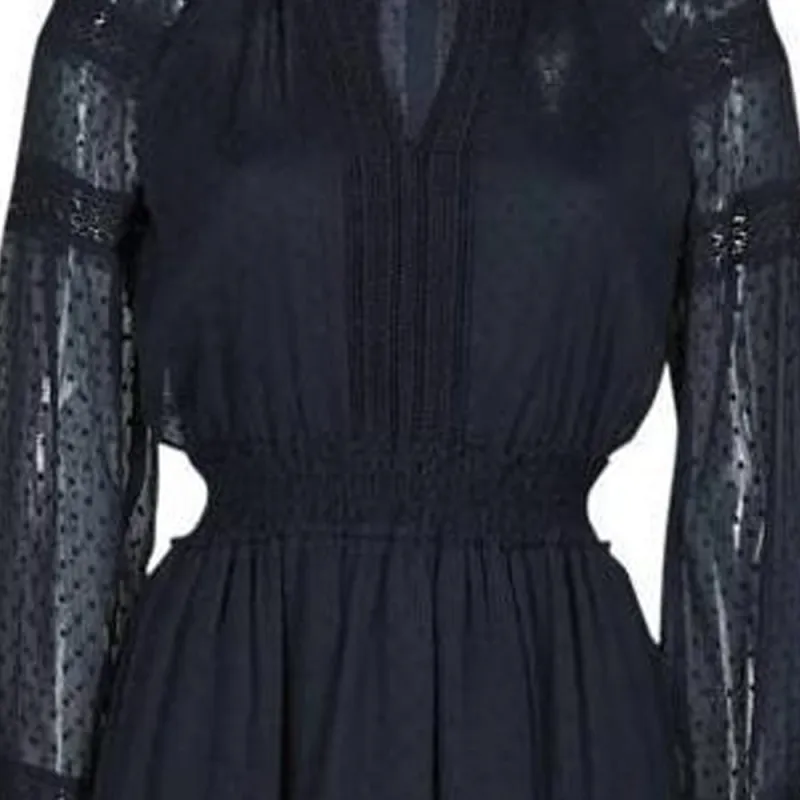 Polo Ralph Lauren Long Sleeved Dress Women's Dark Blue-6