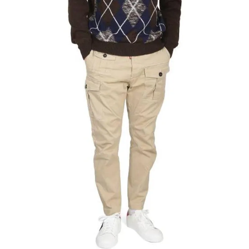 DSQUARED 2 Argyle Crewneck Knitted Jumper-1