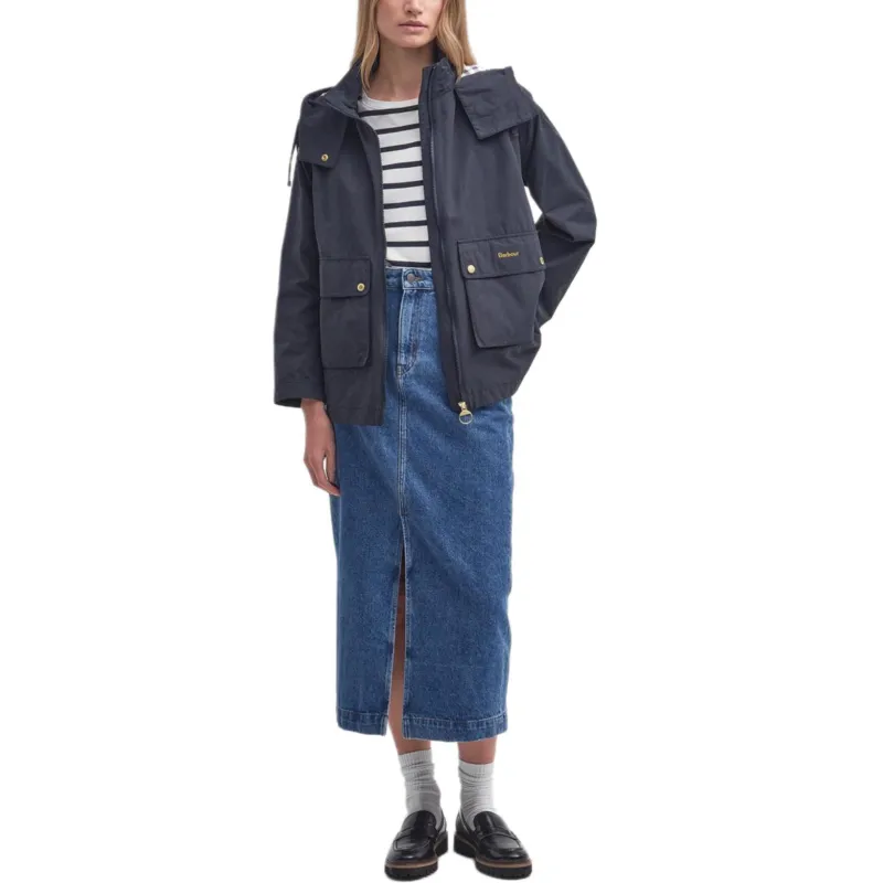 BARBOUR FW24 Jackets Coats Women's Dark Blue-3