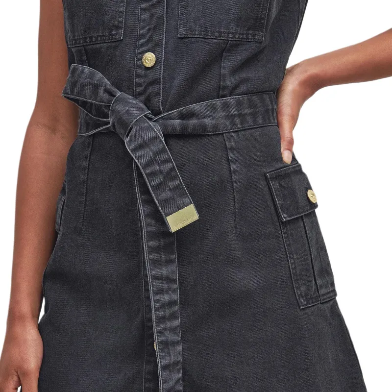 BARBOUR FW24 Sleeveless Dress Women's Black-6