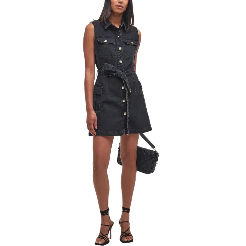 BARBOUR FW24 Sleeveless Dress Women's Black-2